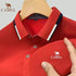 New Summer Brand Embroidered Polo Shirt for Men's High Quality Fashion Casual Comfortable and Breathable Short Sleeved T-shirt - Evallys.com