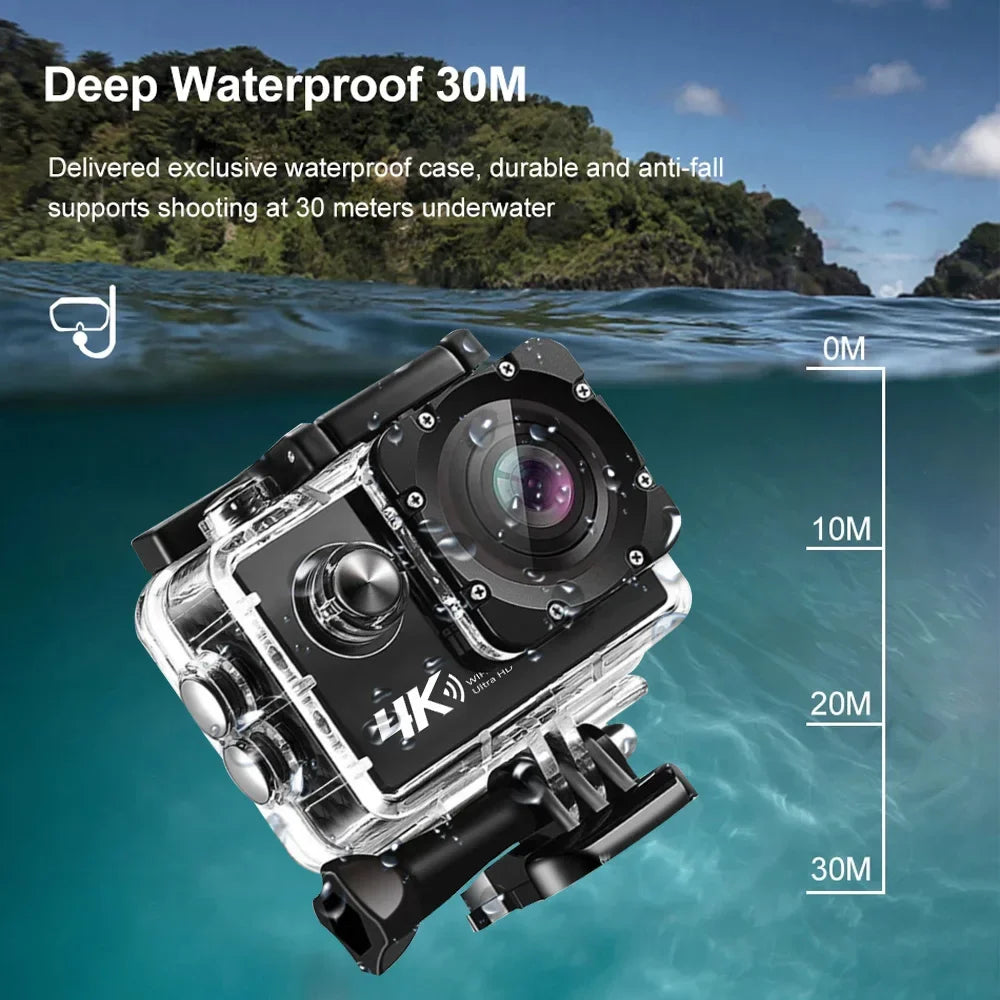 4K Action Camera A1 Ultra HD WiFi 12MP 2