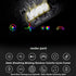 DC12V PC Cooling Fan RGB 9 Leaves Design Computer Case Fan 5v3 pin 4pin Computer Case Air Cooling Argb Technology Efficient Heat - Evallys.com