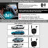 10" Dash Cam 4K 3840*2160P Car Dvr Carplay Android Auto GPS 5G WIFI AUX Stream RearView Mirror Dashcam Camera Drive Recorder FM - Evallys.com
