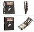 RFID Cowhide Leather Small Wallets AirTag high quality Man's Card Holders Short Wallets Money Clips Women - Evallys.com