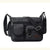 Men’s Canvas Messenger Bag – Multi-Pocket Travel Shoulder Satchel - Evallys.com