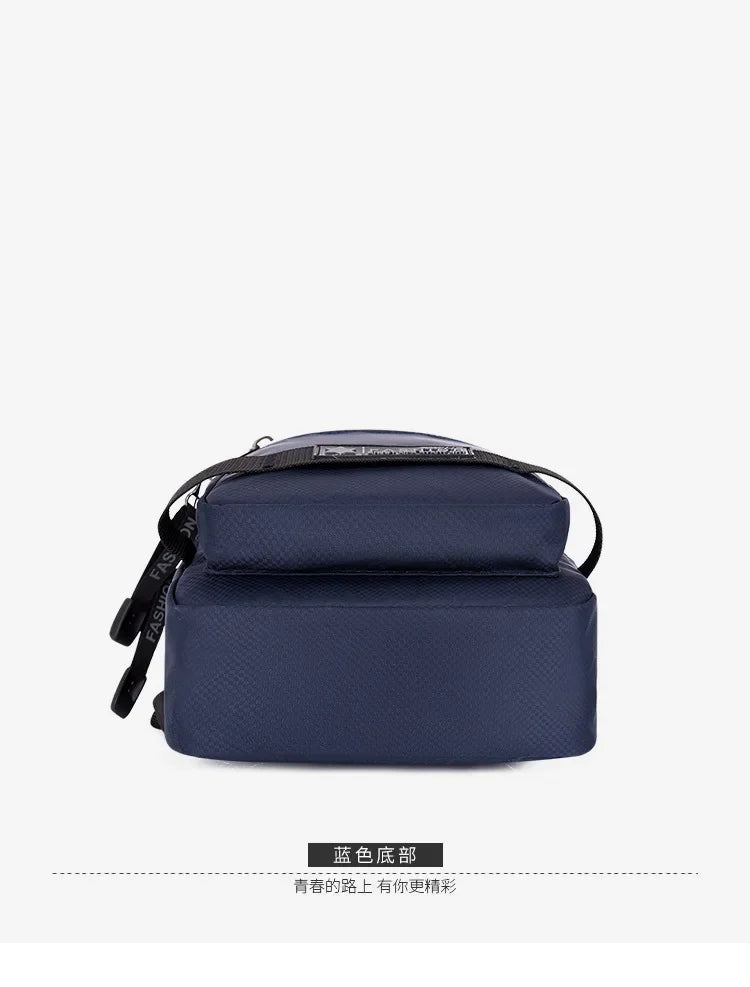 Men’s Chest Bag – Large Capacity Nylon Crossbody Travel Shoulder Bag - Evallys.com