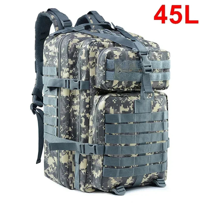 30/50L Tactical Backpack – Outdoor Hiking, Hunting & Survival Gear Bag - Evallys.com