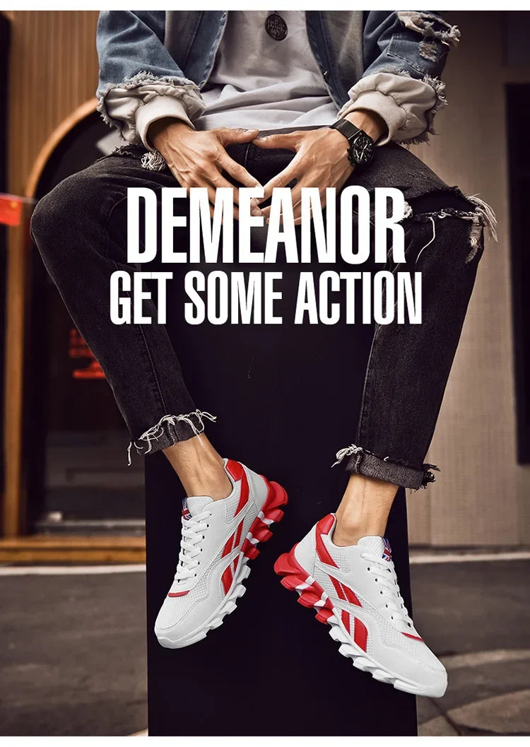 Unisex Running Shoes – Breathable Anti-Slip Casual Sneakers for Walking - Evallys.com