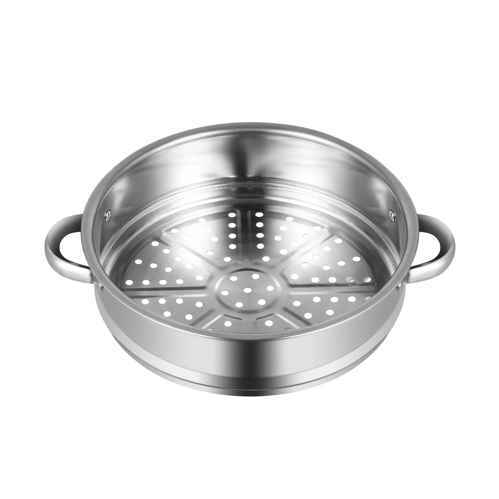 26CM 5 Tier Stainless Steel Steam Cooker Steamer Food Vegetable Pot Kitchen