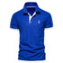 AIOPESON Embroidery 35% Cotton Polo Shirts for Men Casual Solid Color Slim Fit Mens Polos New Summer Fashion Brand Men Clothing - Evallys.com