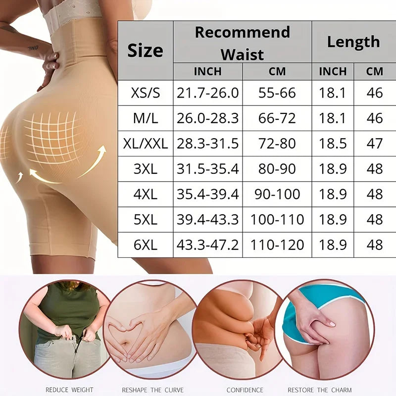 High Waist Shaping Underwear – Seamless Tummy Control Panties - Evallys.com
