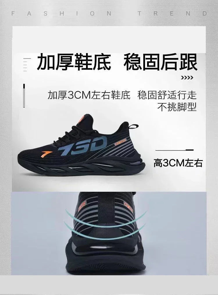 2025 Men’s Casual Slip-On Sneakers – Breathable Outdoor Sports Shoes - Evallys.com