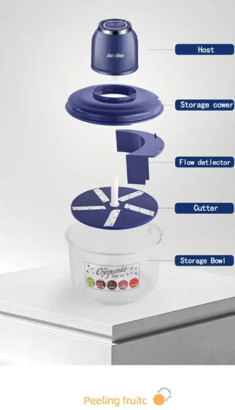 Automatic Fruit Peeler Machine Wireless Portable  Grape/Apple/ Garlic/plum/Peach Peeler for Home, Fast & Easy Kitchen Gadget