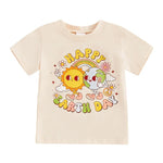 Kids Summer T-Shirts with Fun Animal Print and Short Sleeves Crew Neck Toddler Tops for Boys and Girls - Evallys.com