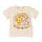 Kids Summer T-Shirts with Fun Animal Print and Short Sleeves Crew Neck Toddler Tops for Boys and Girls - Evallys.com