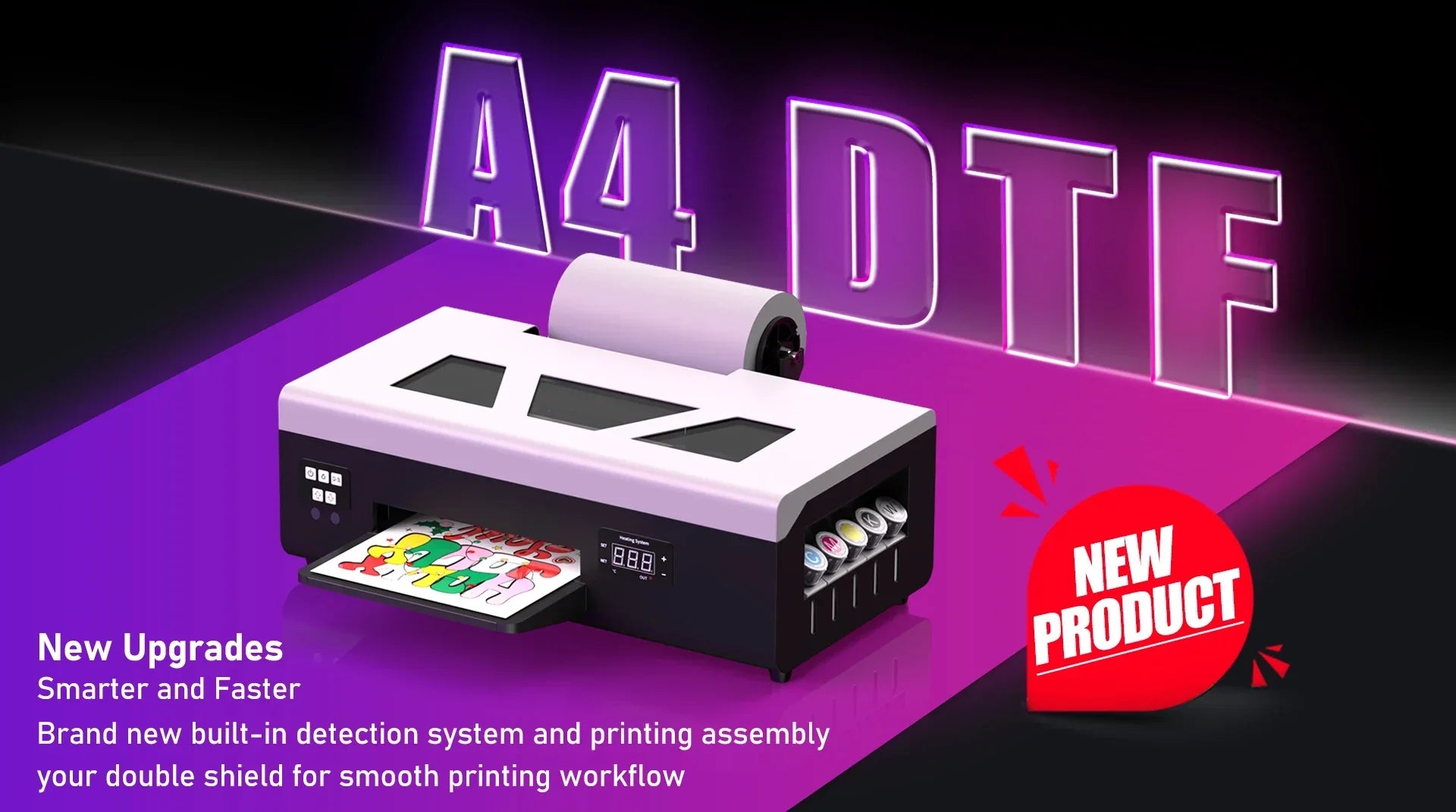 A3 UV DTF Printer/A3 XP600 DTF Printer/A4 L805 DTF Printer Printing Machine For T-shirt For Metal Wooden Direct Transfer Printer - Evallys.com