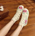 Women’s Ethnic Embroidery Shoes – Vintage Hanfu Canvas Sneakers - Evallys.com