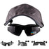 Adjustable Tac Outdoor Polarized Fishing Glasses Hat Visors Sport Clips Hat Clip On Sunglasses For Biking Hiking Golf Eyewear - Evallys.com