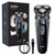 SEJOY Rechargeable Wet & Dry Use Electric Shaver Pop-up Hair Trimmer Rotary Shaving Machine Razor - Evallys.com