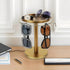 Sunglasses Holder Organizer 360Rotatable Stainless Steel Eyeglasses Display Stand Eyewear Storage Rack For Desk Dresser