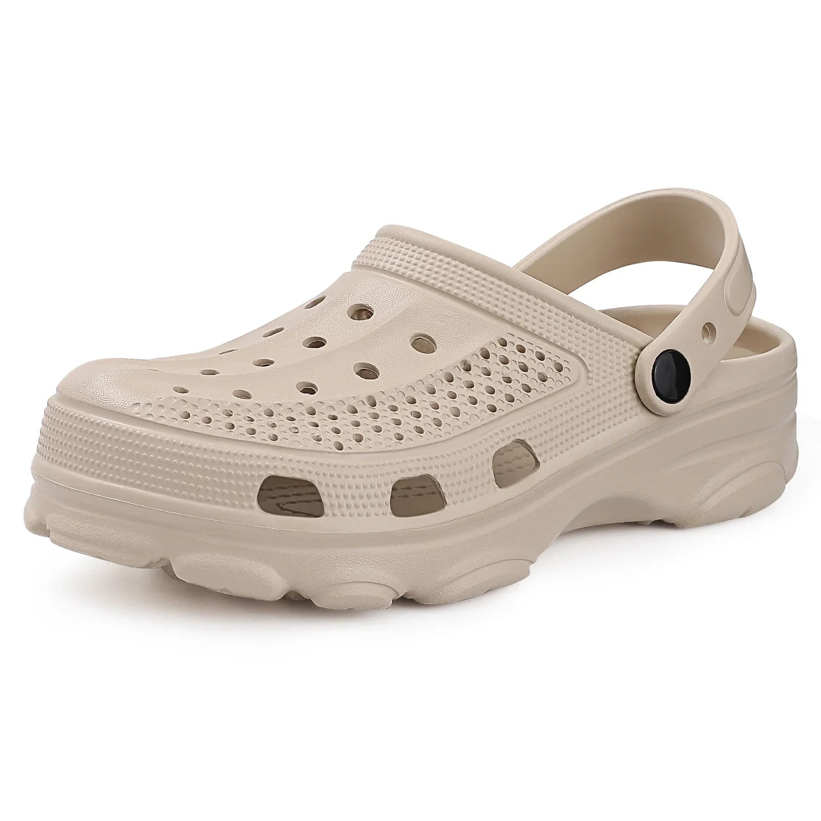 Comwarm Men’s Clogs – Breathable Non-Slip Garden & Beach Sandals - Evallys.com