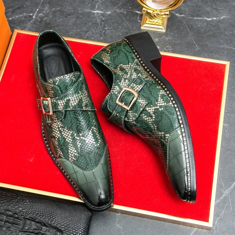 Luxury Men’s Oxford Dress Shoes – Handmade Formal Wedding Leather - Evallys.com