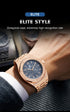 PENGAGAR Square Luxury Men Wristwatch Waterproof Luminous Date Stainless Steel Male Clock Business Sports Quartz Watches For Men - Evallys.com