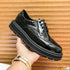 Green Patent Leather Oxford Shoes – Men’s Formal Business Dress Shoes - Evallys.com