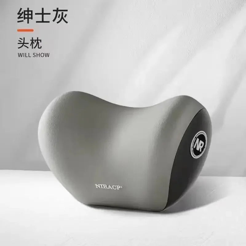 Car Headrest/Lumbar Support Car Neck Pillow Waist Cushion Driver Seat Backrest Car Cushion Driving Lumbar Support Waist Support - Evallys.com