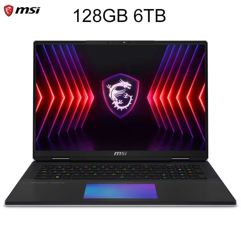 2024 MSI Titan 18 Ultra Gaming Laptop 18 Inch UHD 4K Mini LED 120Hz IPS Screen Notebook i9-14900HX 64GB 2TB RTX4080 Netbook PC - Evallys.com