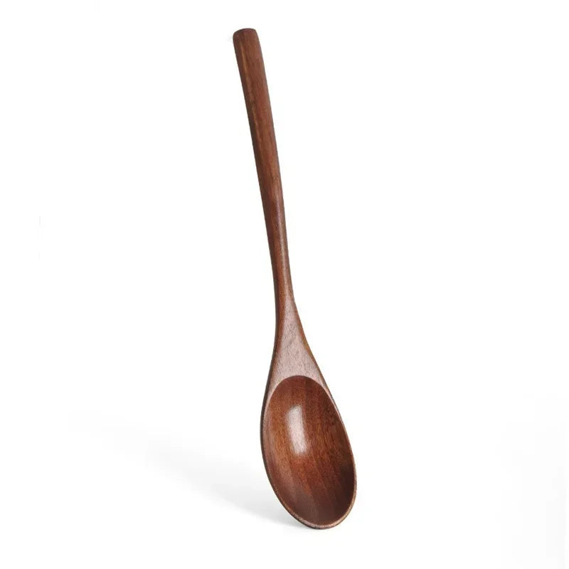 Japanese Wooden Spoon Fork Chopsticks Set Sushi Cutlery High Quality Eco-friendly Portable Tableware Set Kitchen Utensils Gifts