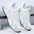 Men's PU Leather Waterproof Sneakers Casual Sports Shoes Men Lightweight Breathable Flat Non-slip Tenis Shoes Zapatillas Hombre - Evallys.com