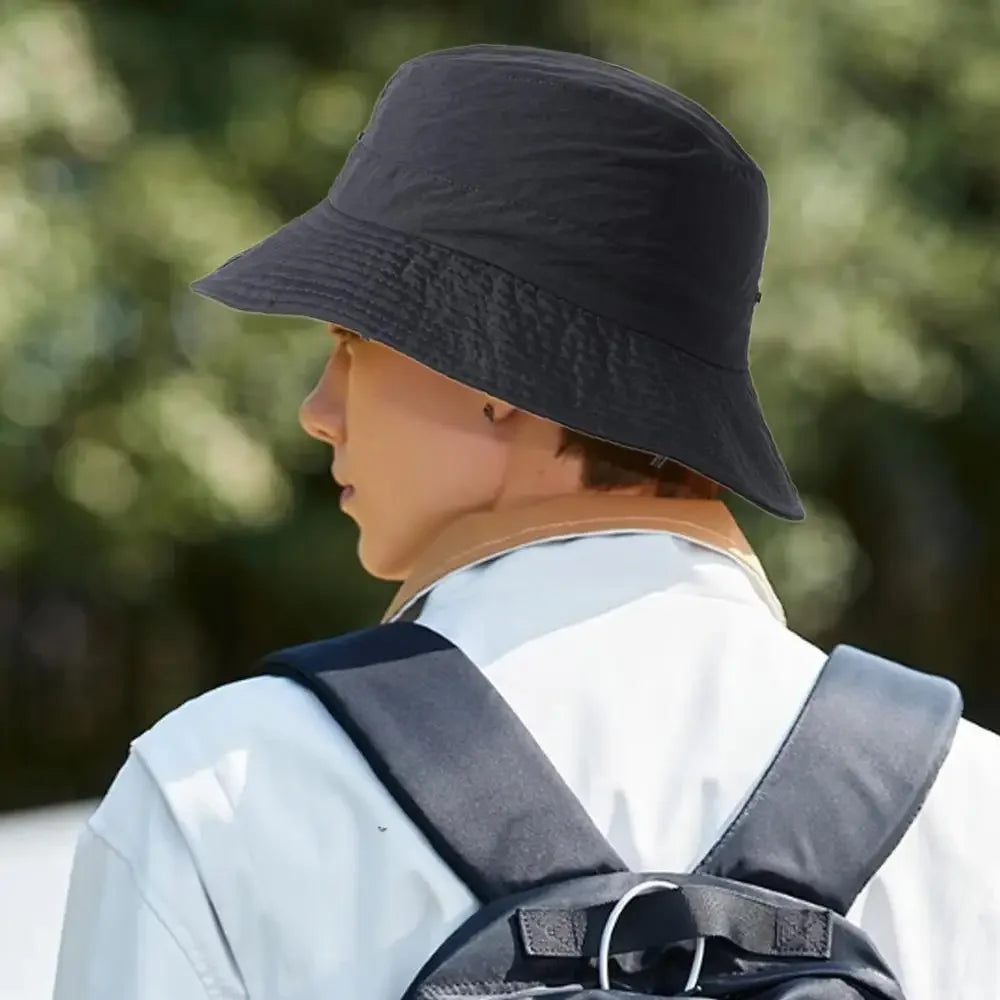 Men’s UV Protection Folding Bucket Hat – Waterproof Outdoor Sun Hat - Evallys.com