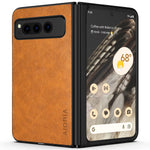 PU Leather Case for Google Pixel Fold 5G simply Business style Hard PC with PU 2in1 material - Evallys.com