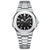 POEDAGAR Luxury Casual Watch Top Brand Fashion Square Dial Stainless Steel Calendar Luminous Waterproof Men Watch Male Clock+Box - Evallys.com