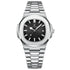 POEDAGAR Luxury Casual Watch Top Brand Fashion Square Dial Stainless Steel Calendar Luminous Waterproof Men Watch Male Clock+Box - Evallys.com