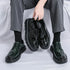 Green Patent Leather Oxford Shoes – Men’s Formal Business Dress Shoes - Evallys.com