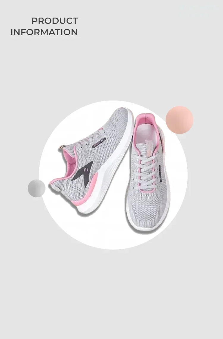 Women’s Soft Sole Sneakers – Breathable Anti-Slip Casual Running Shoes - Evallys.com