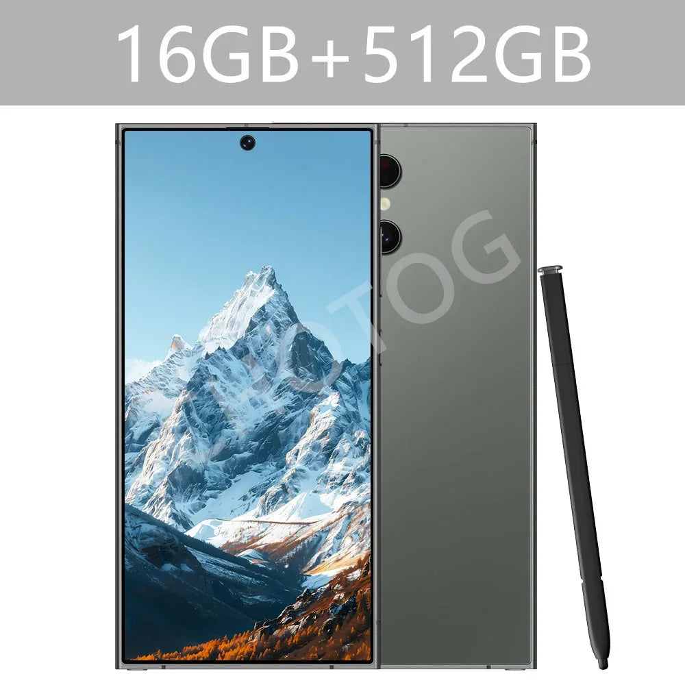 Screen Protector For S24 Ultra Smartphone 7.3inch Protector Original Cellphones 5G Dual SIM Andriod 7800mAh Mobile Cell Phones - Evallys.com