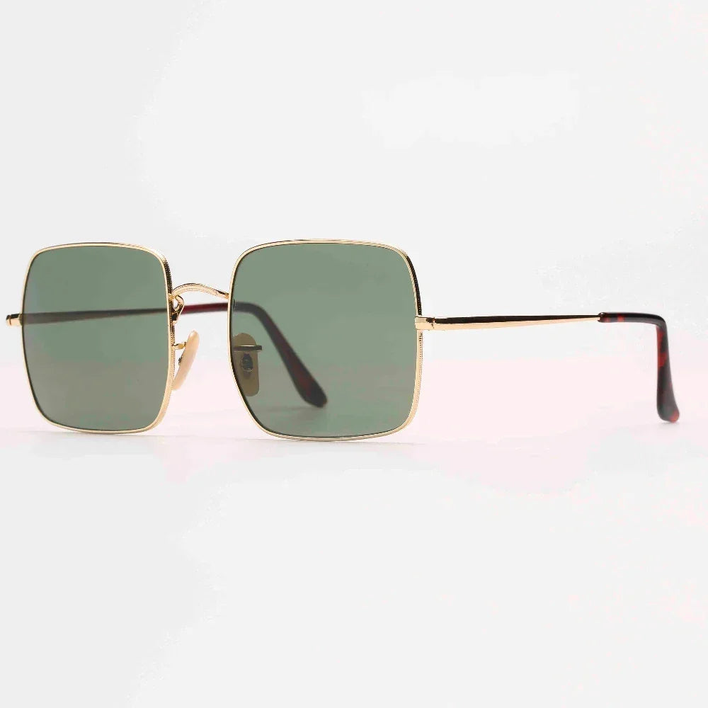 Sunglasses Men Women Eyeglasses Goggles Real Glass Lenses Eyewear Shades Fashion Classic Style UV400 Sun Glasses Top quality - Evallys.com