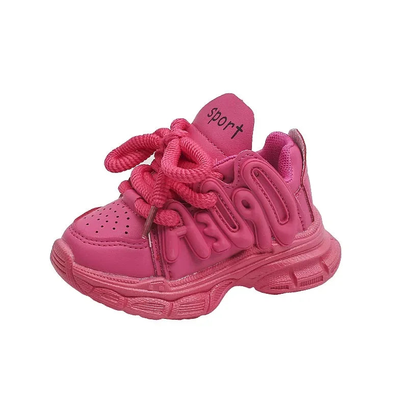 Kids Sports Shoes Children Casual Running Shoes for Boys Girls Air Mesh Breathable Fashion Sneakers Spring Summer Anti-skid Soft - Evallys.com