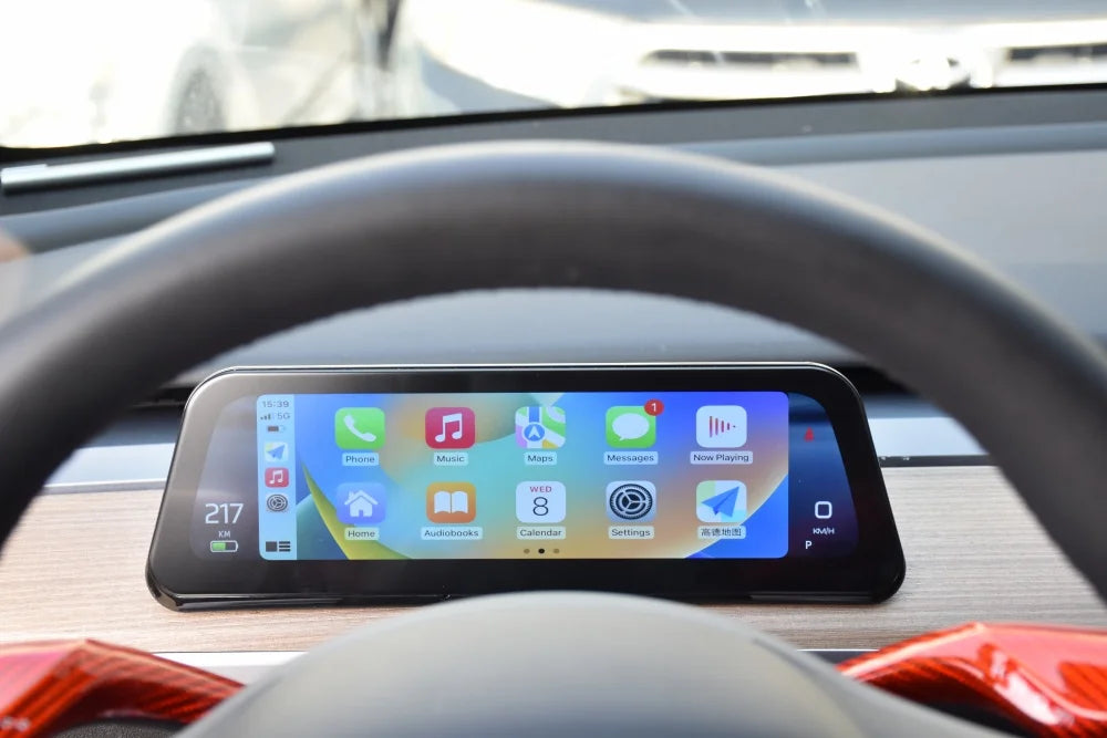 Onlysay Hud Head-Up Display Korean Support Wireless CarPlay OTA Update 9.6 Inch Instrument Display For Tesla Model 3 Y