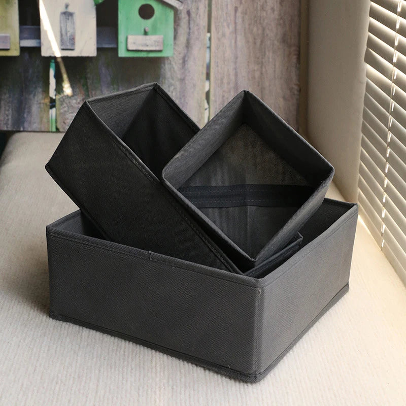Drawer Organizers Clothes Dresser Organizer Bins Fabric Closet Organizers and Storage Drawer Dividers for Clothing Socks Underwe