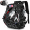 Motorcycle Helmet Backpack – Waterproof Travel Riding Bag 20L - Evallys.com