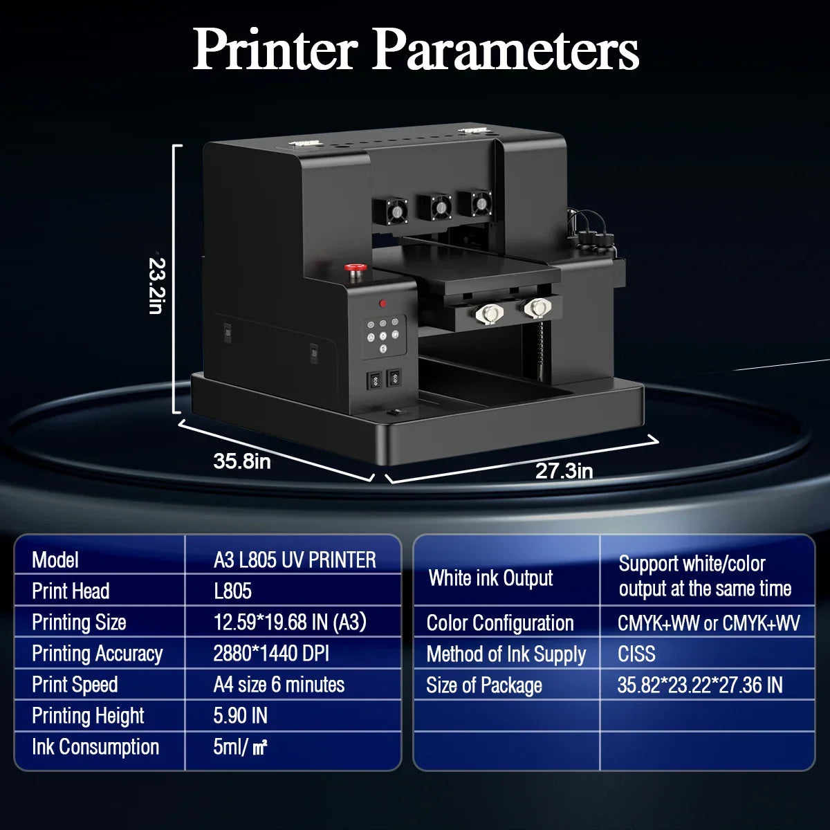 A3 XP600 DTF Printer A4 L805 DTF Printer T shirt Printing Machine Impresora dtf Directly to Film Printer A3 A4 UV DTF Printer - Evallys.com