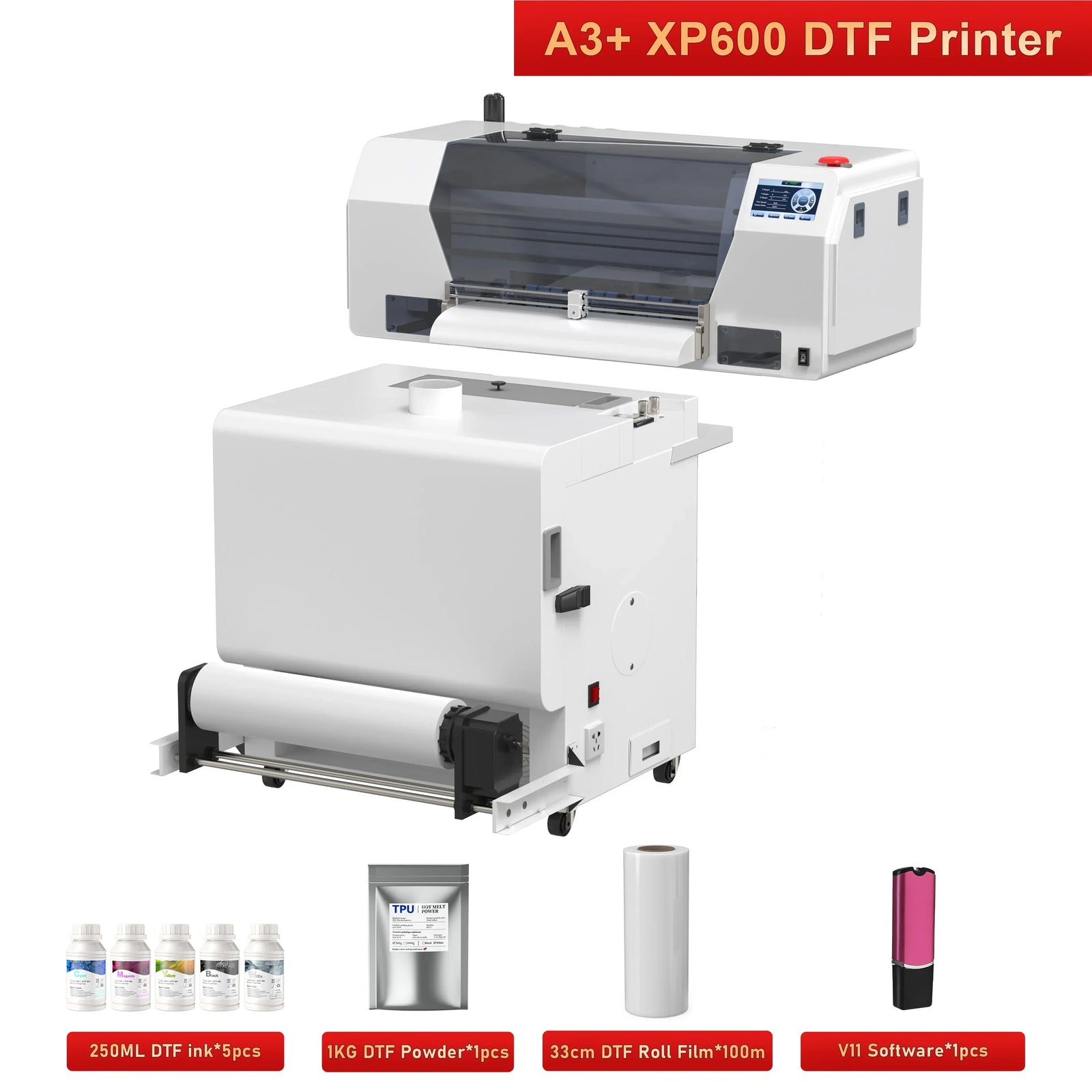 A3 XP600 DTF Printer A4 L805 DTF Printer T shirt Printing Machine Impresora dtf Directly to Film Printer A3 A4 UV DTF Printer - Evallys.com