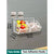 Kitchen Storage Shelf Wall Mounted Bathroom Organizer Basket No Drill Adhesive Mount Rack for Vegetable Fruit Drain Baskets
