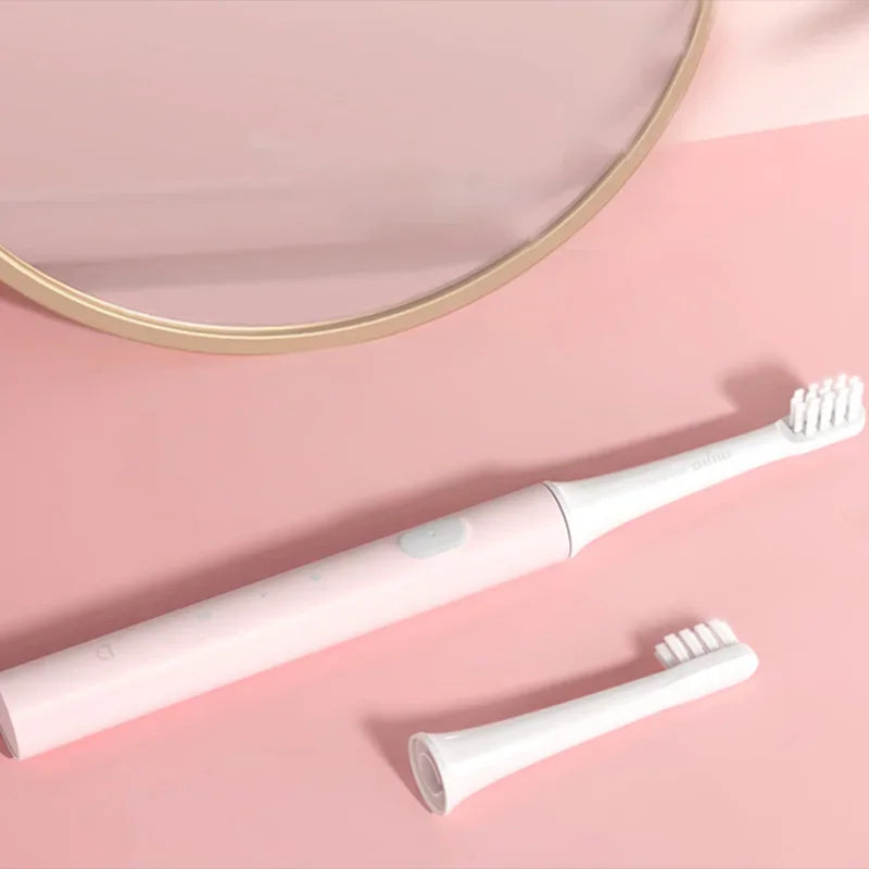 XIAOMI Mijia T100 Sonic Electric Toothbrush Mi Smart Waterproof Tooth Head Brush IPX7 Rechargeable USB for Teeth Brush Whitening - Evallys.com