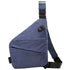 Men’s Anti-Theft Chest Bag – Nylon Sling Fanny Pack with Adjustable Strap - Evallys.com