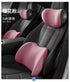 Car Headrest/Lumbar Support Car Neck Pillow Waist Cushion Driver Seat Backrest Car Cushion Driving Lumbar Support Waist Support - Evallys.com