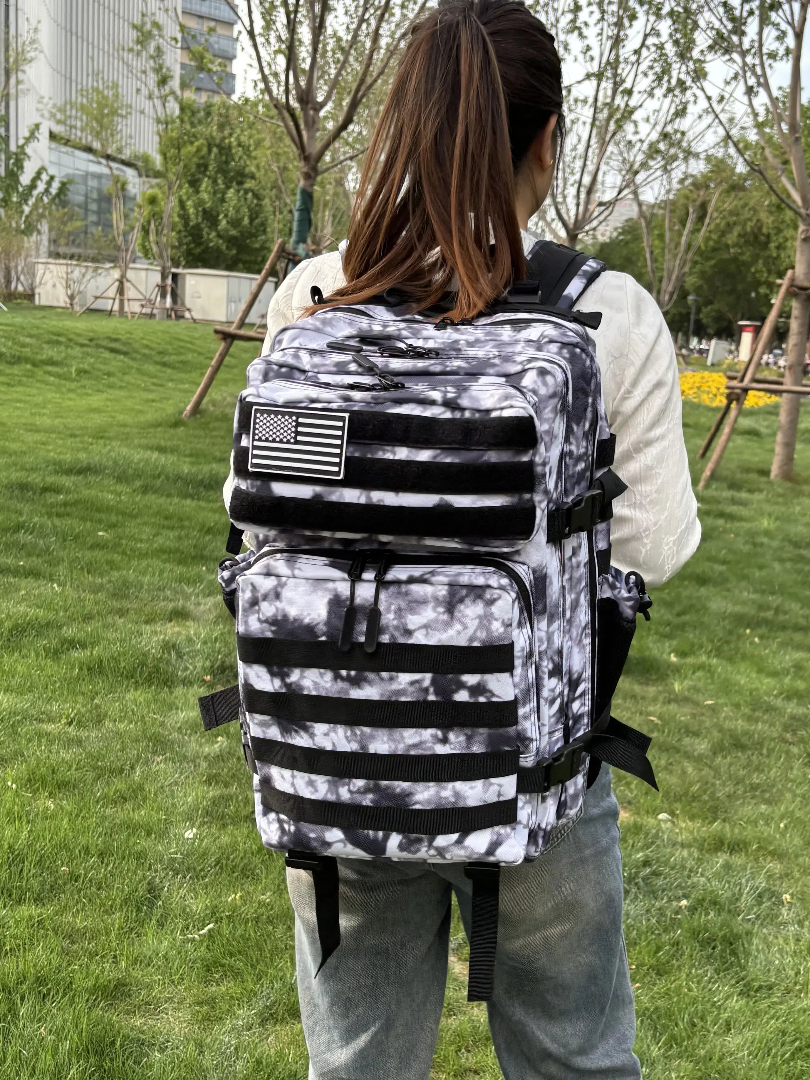 45L Tactical Outdoor Backpack – Waterproof Hiking & Camping Bag - Evallys.com