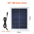 100W Portable Power Station 220V/110V Solar Generator Outdoor Emergency Mobile Power Bank 24000mAh LiFePO4 For Camping Power LED - Evallys.com