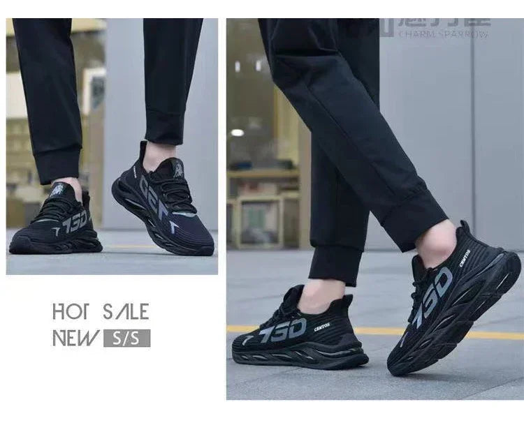2025 Men’s Casual Slip-On Sneakers – Breathable Outdoor Sports Shoes - Evallys.com